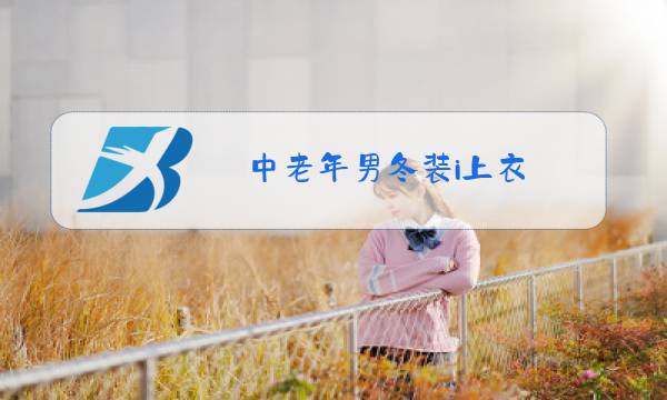 中老年男冬装i上衣图片