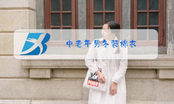 中老年男冬装棉衣图片