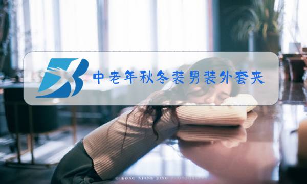 中老年秋冬装男装外套夹克图片