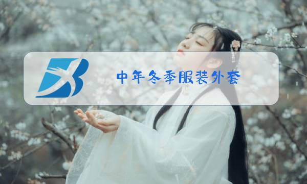 中年冬季服装外套图片