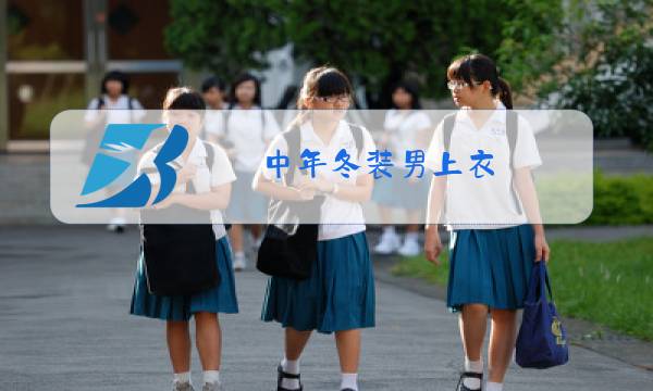 中年冬装男上衣图片