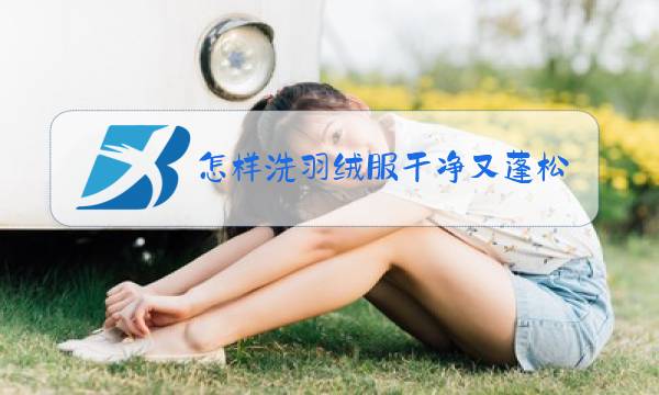 怎样洗羽绒服干净又蓬松图片