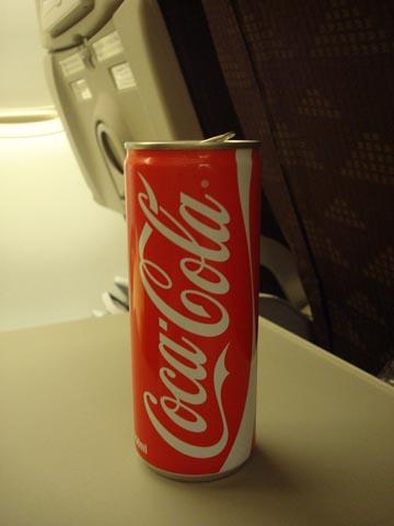 飞机上喝可乐是什么梗