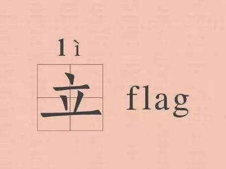 flag是什么梗朋友圈立flag配图