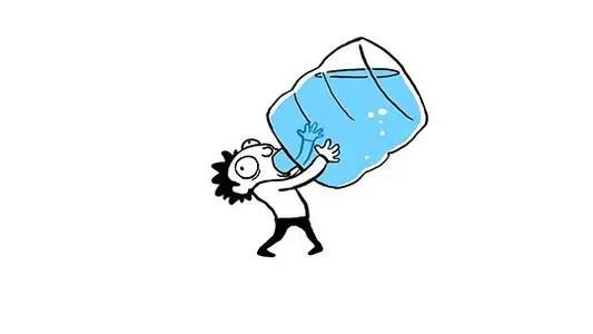 渴了喝水什么梗配图