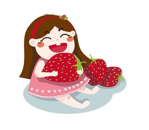 女孩子多吃草莓是什么梗配图