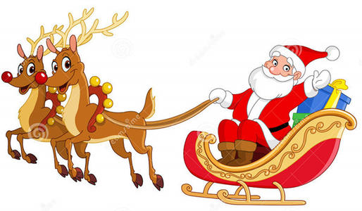 圣诞老人的麋鹿是什么梗配图