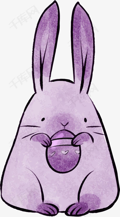 紫色兔子是什么梗配图