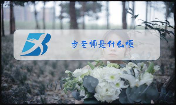 步老师是什么梗图片