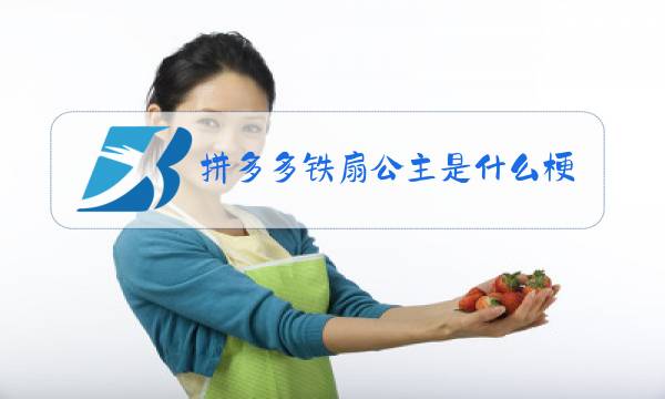拼多多铁扇公主是什么梗图片