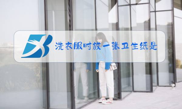 洗衣服时放一张卫生纸是什么梗图片
