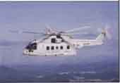 日本防卫厅接收首架MCH-101直升机