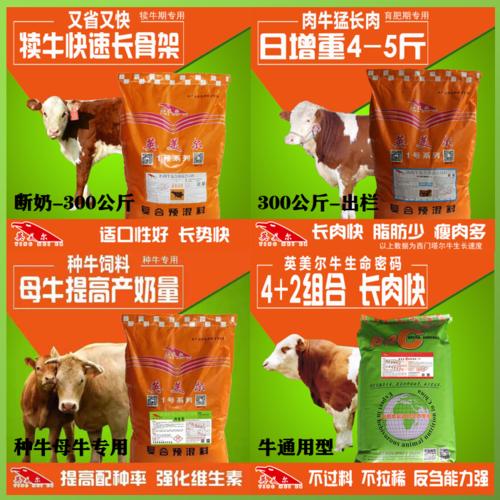 中国最大的品牌牛饲料配图