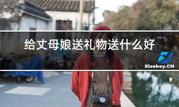 给丈母娘送礼物送什么好图片