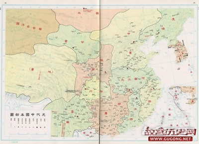 元朝疆域,元朝疆域图,元朝疆域有多大?