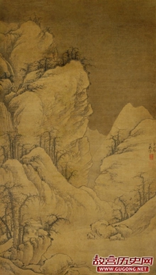 元代画家曹知白山水画欣赏