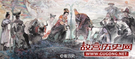 641年3月2日 李道宗护送文成公主入吐蕃