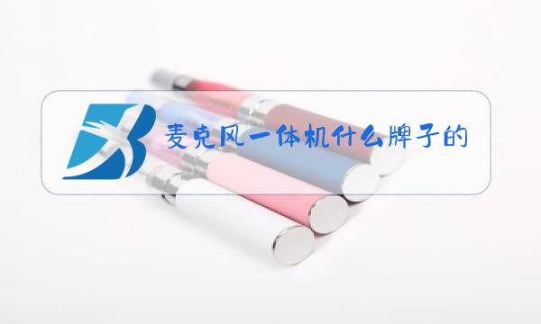 麦克风一体机什么牌子的好啊图片