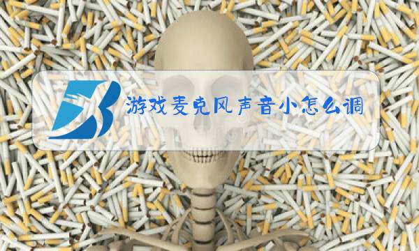 游戏麦克风声音小怎么调大图片