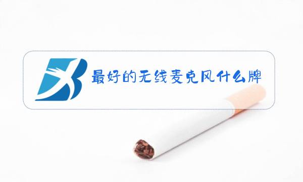 最好的无线麦克风什么牌子好图片