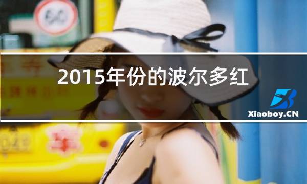 2015年份的波尔多红酒多少钱