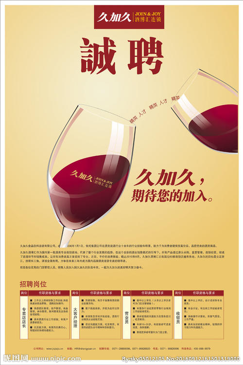红酒厂招聘