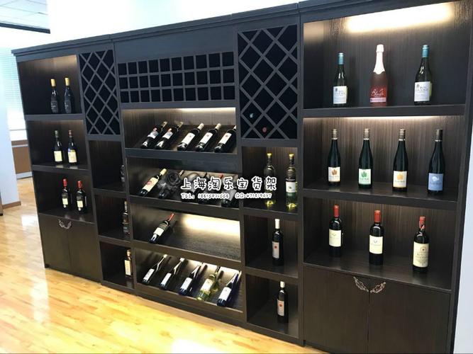 红酒展示柜制作厂家,选择东进货架!