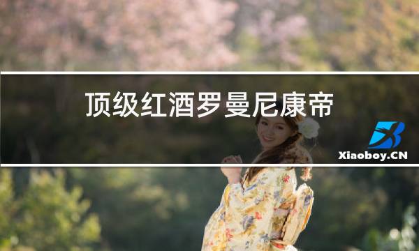 顶级红酒罗曼尼康帝