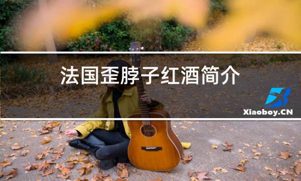 法国歪脖子红酒简介图片