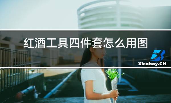 红酒工具四件套怎么用图解图片