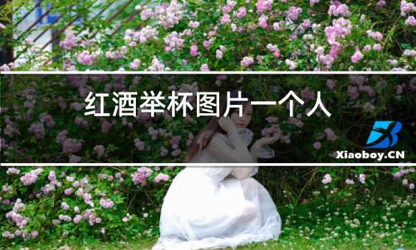 红酒举杯图片一个人