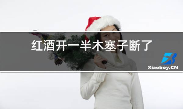 红酒开一半木塞子断了图片