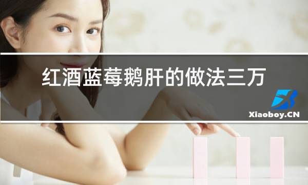 红酒蓝莓鹅肝的做法三万配方