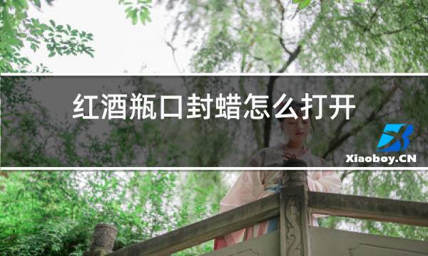 红酒瓶口封蜡怎么打开