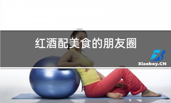 红酒配美食的朋友圈