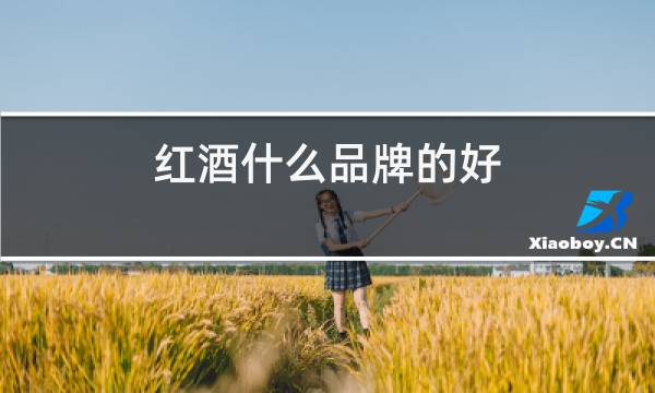 红酒什么品牌的好