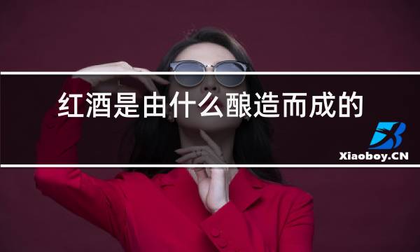 红酒是由什么酿造而成的