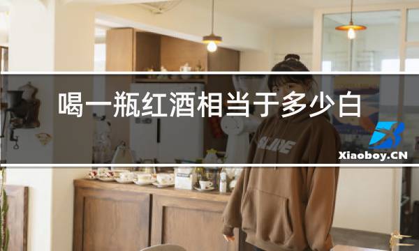 喝一瓶红酒相当于多少白酒图片