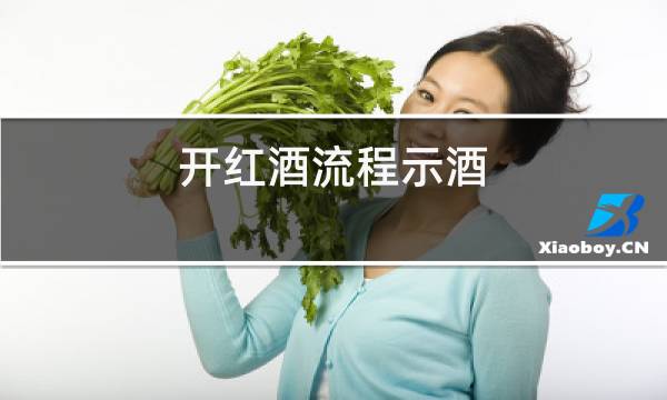 开红酒流程示酒