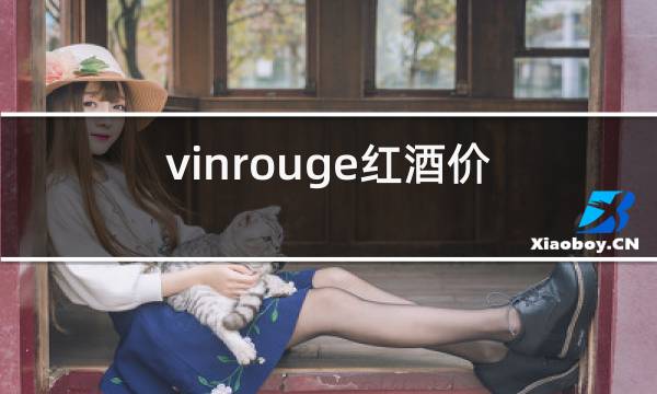 vinrouge红酒价格2017图片
