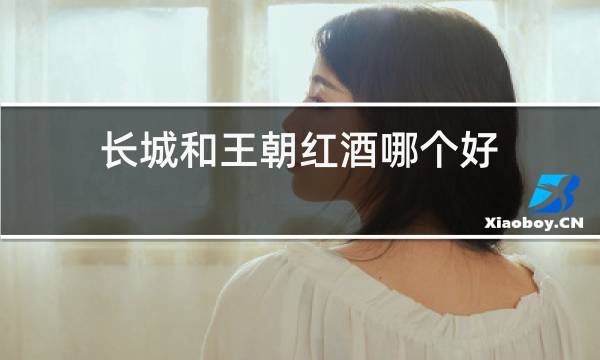 长城和王朝红酒哪个好