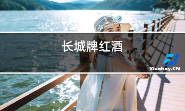 长城牌红酒