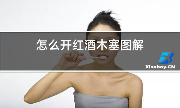 怎么开红酒木塞图解图片