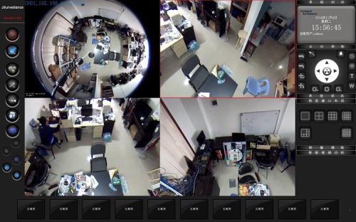 360度监控摄像头原理功能配图
