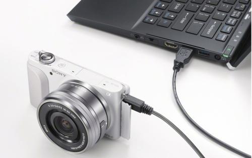 电脑连接索尼相机摄像头直播配图