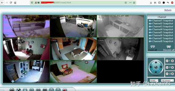 黑客远程控制摄像头夫妻大厅配图