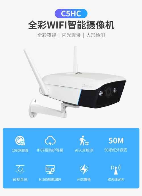 萤石wifi监控摄像头配图