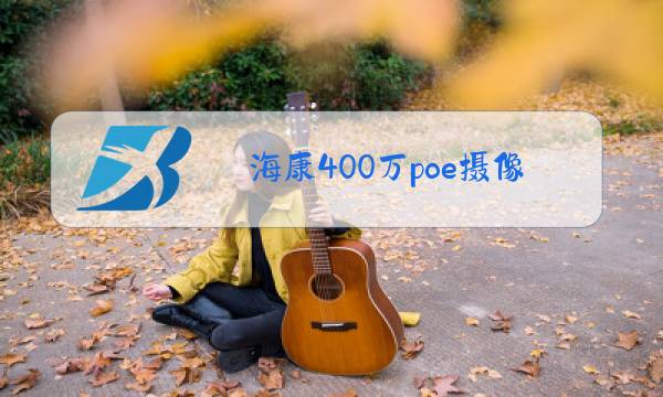 海康400万poe摄像头图片