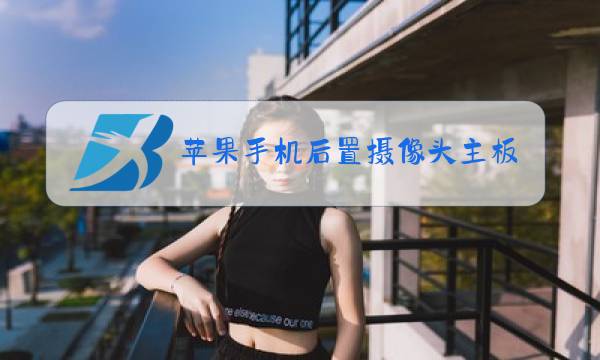 苹果手机后置摄像头主板坏了图片