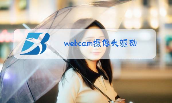 webcam摄像头驱动图片